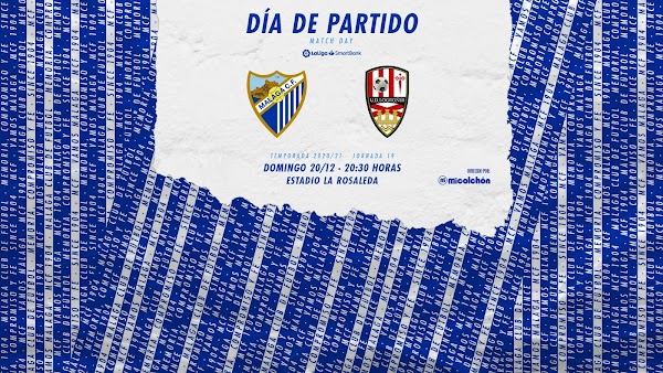 Cómo y dónde ver el Málaga - UD Logroñés