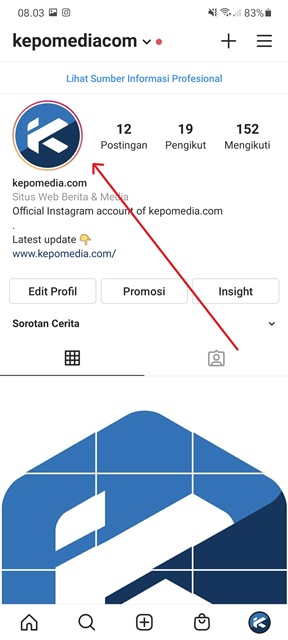 √ Cara Membagikan Postingan Instagram Ke Story - kepomedia.com