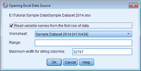 Cara Import Data Dari File Excel Ke Spss Officespss Com