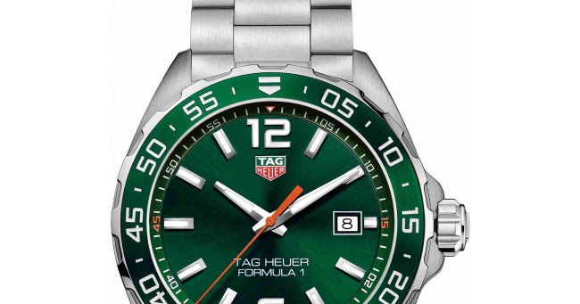 Tag Heuer Formula 1 Quartz Chronograph Green - Simmons Fine Jewelry