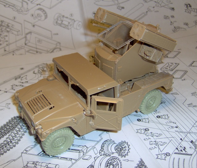 Hummer Military звезда 135