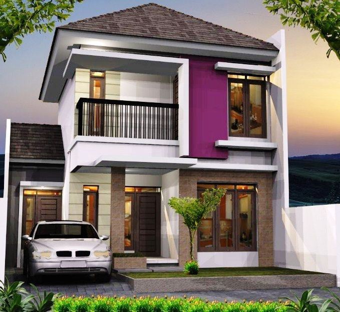 Model Rumah Minimalis 2 Lantai Tampak Depan Model Rumah Minimalis 2 Lantai Tampak Depan