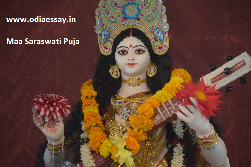 Essay on saraswati puja in 150 words image