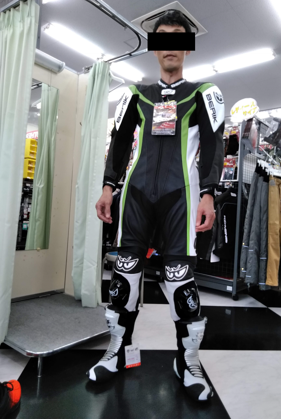 バイク【コメントなし即購入OK】【未使用】【XS】BERIK レーシングスーツ