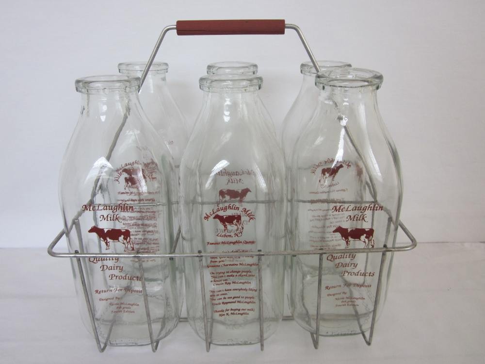 Milk Bottles Vintage 9