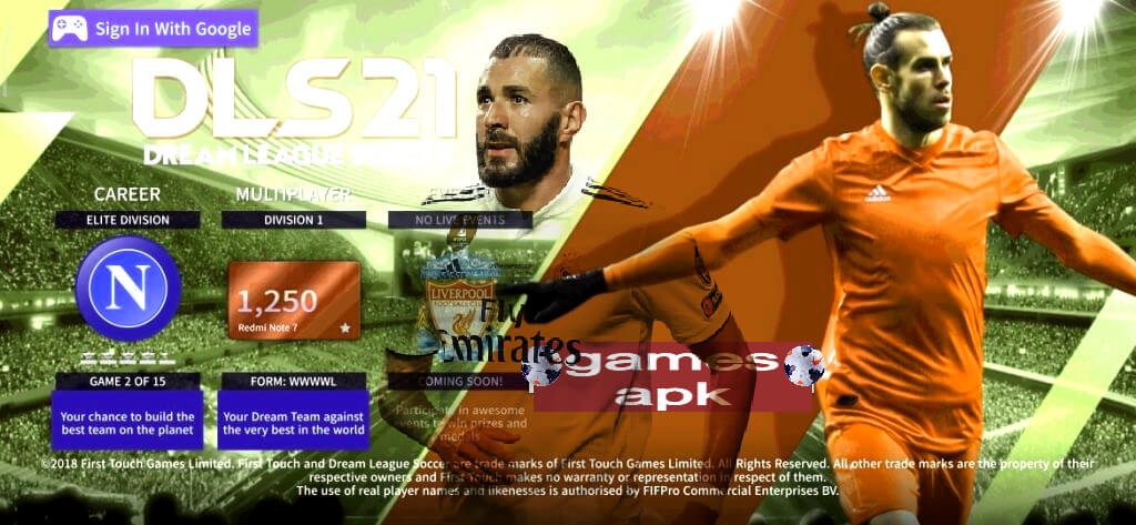 New Dream League Soccer 2021 (DLS 21) Mod Apk Obb Download