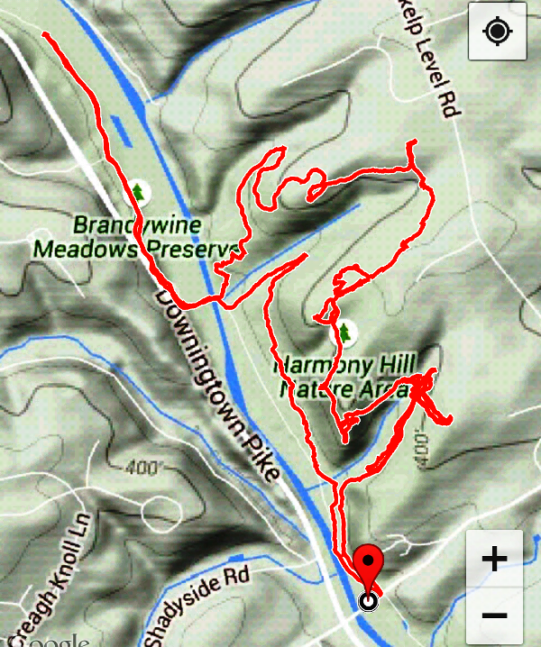 Southeastern PA Hiking Harmony Hill Nature Area