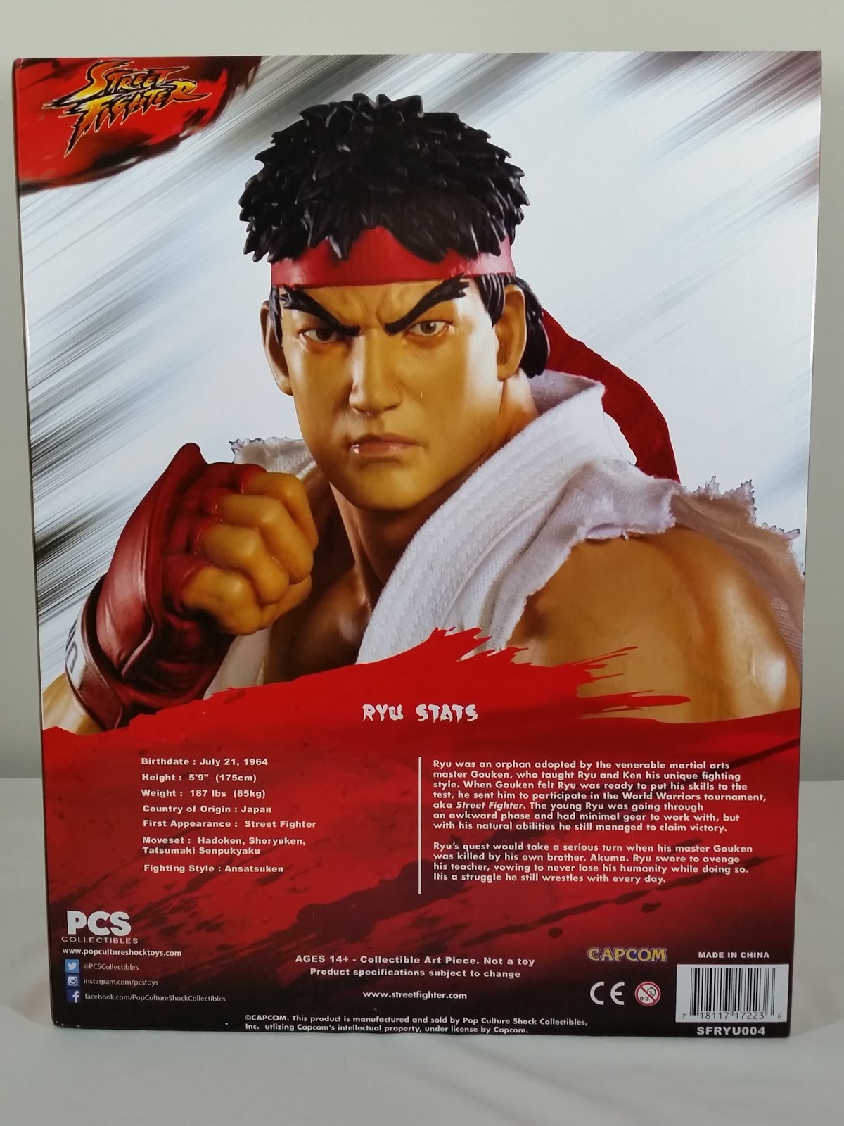  Pop Culture Shock Collectibles Street Fighter: Ryu