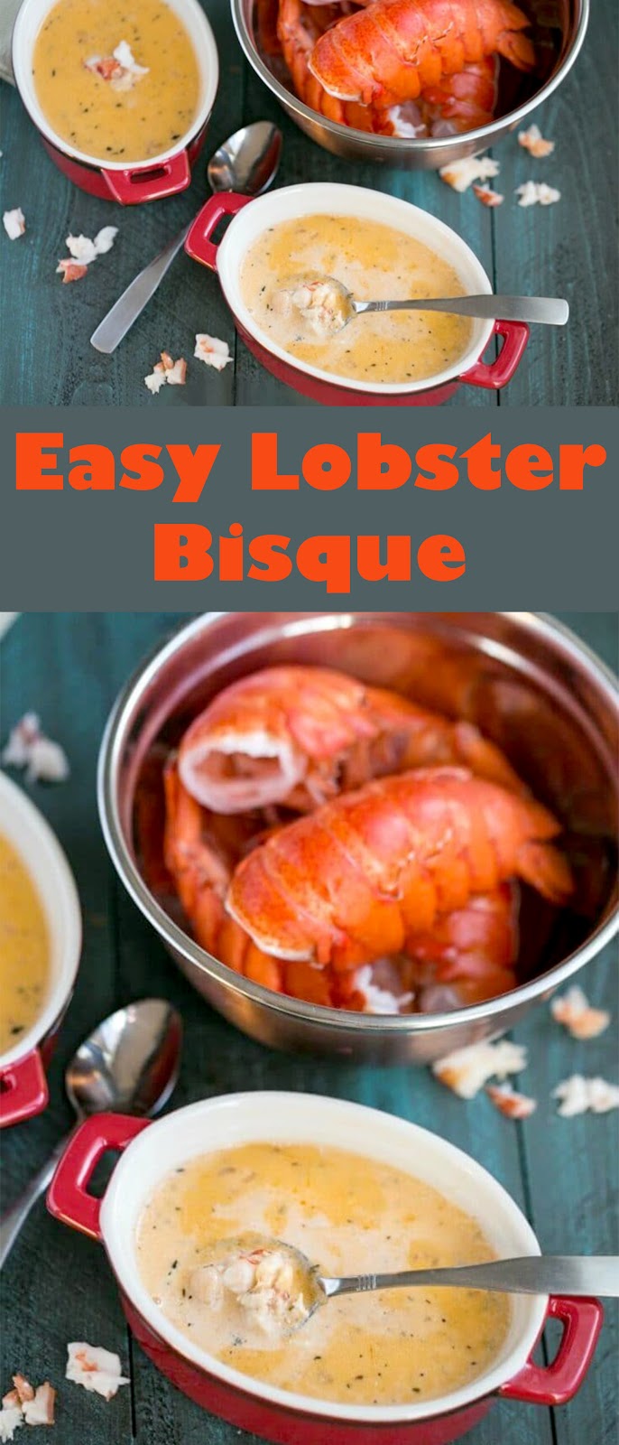 Easy Lobster Bisque - Me Tasty
