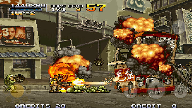 تحميل لعبة حرب الخليج Metal Slug X
