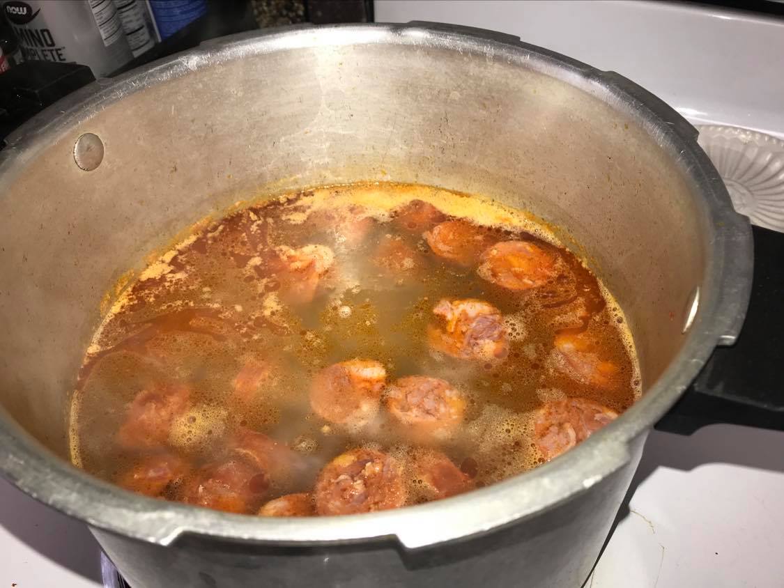 The "Secret" is Gratitude Ten Minute Portugues Kale and Kidney Bean Soup