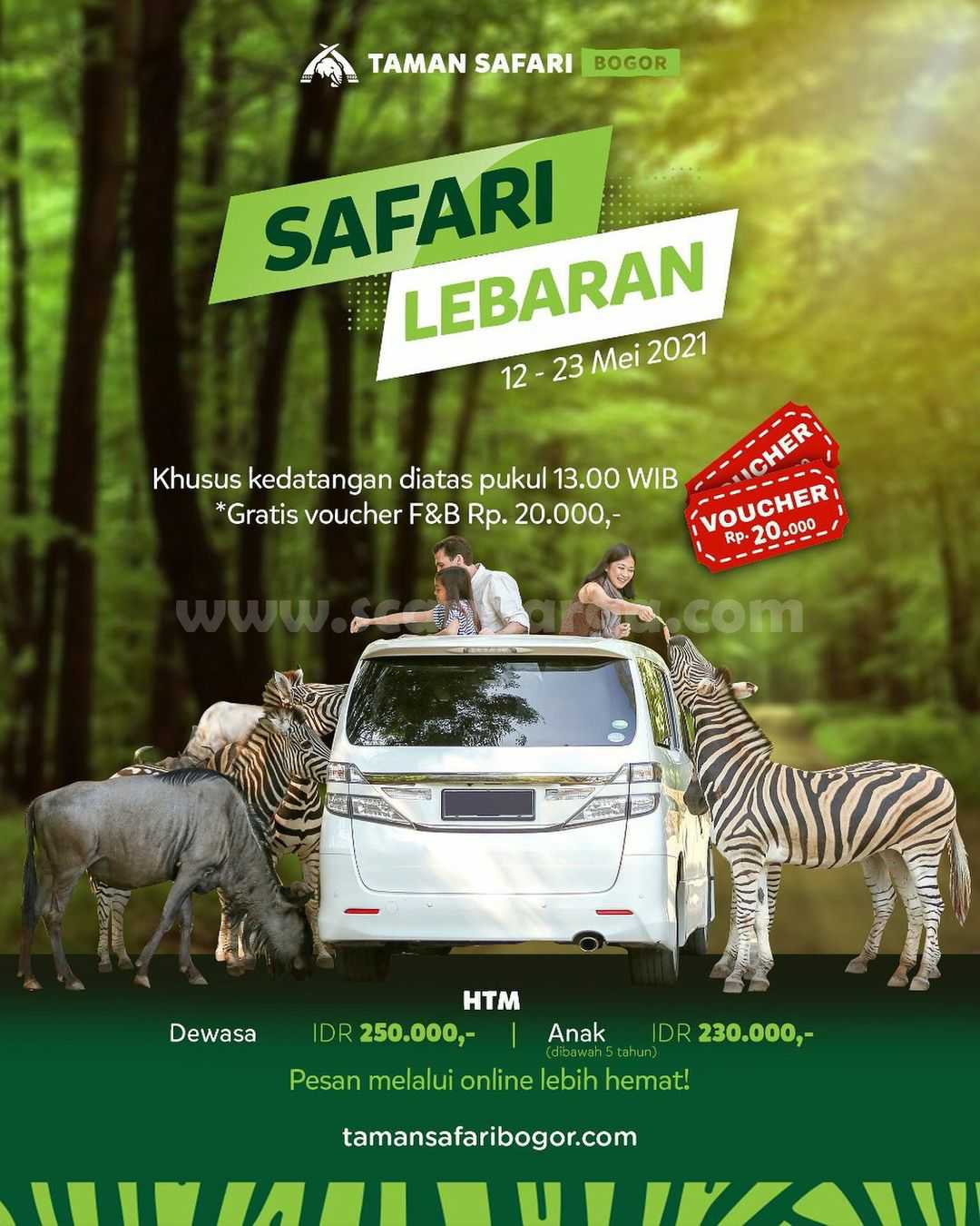 harga tiket taman safari tanggal merah