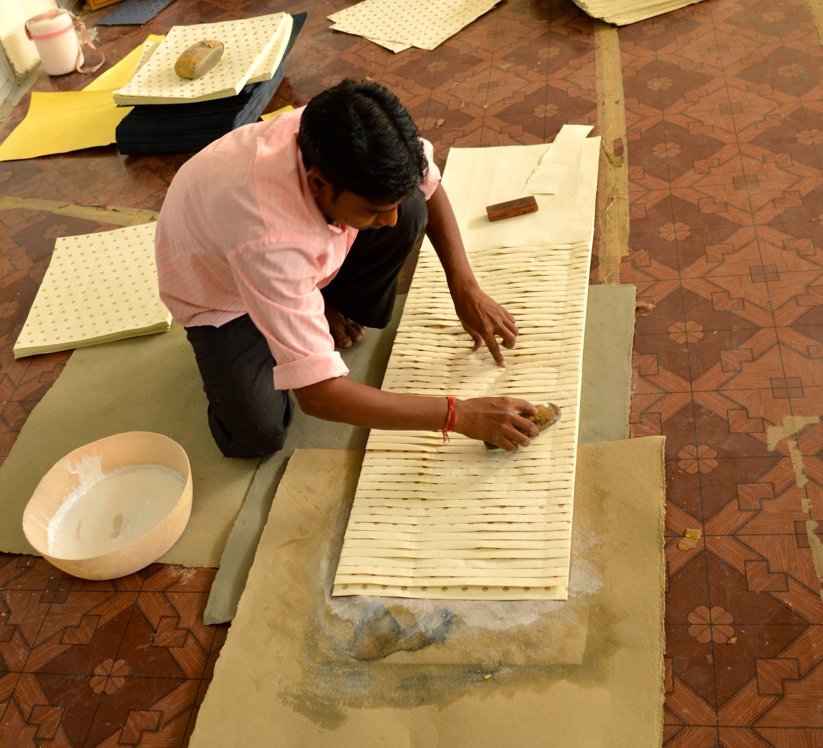 The House of Susanna / my life in India Handmade paper in Sanganer