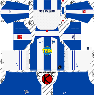 Hertha BSC Kits 2019/2020 -  Dream League Soccer Kits