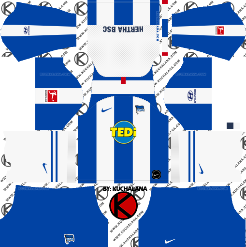 Hertha BSC Kits 2019/2020 -  Dream League Soccer Kits