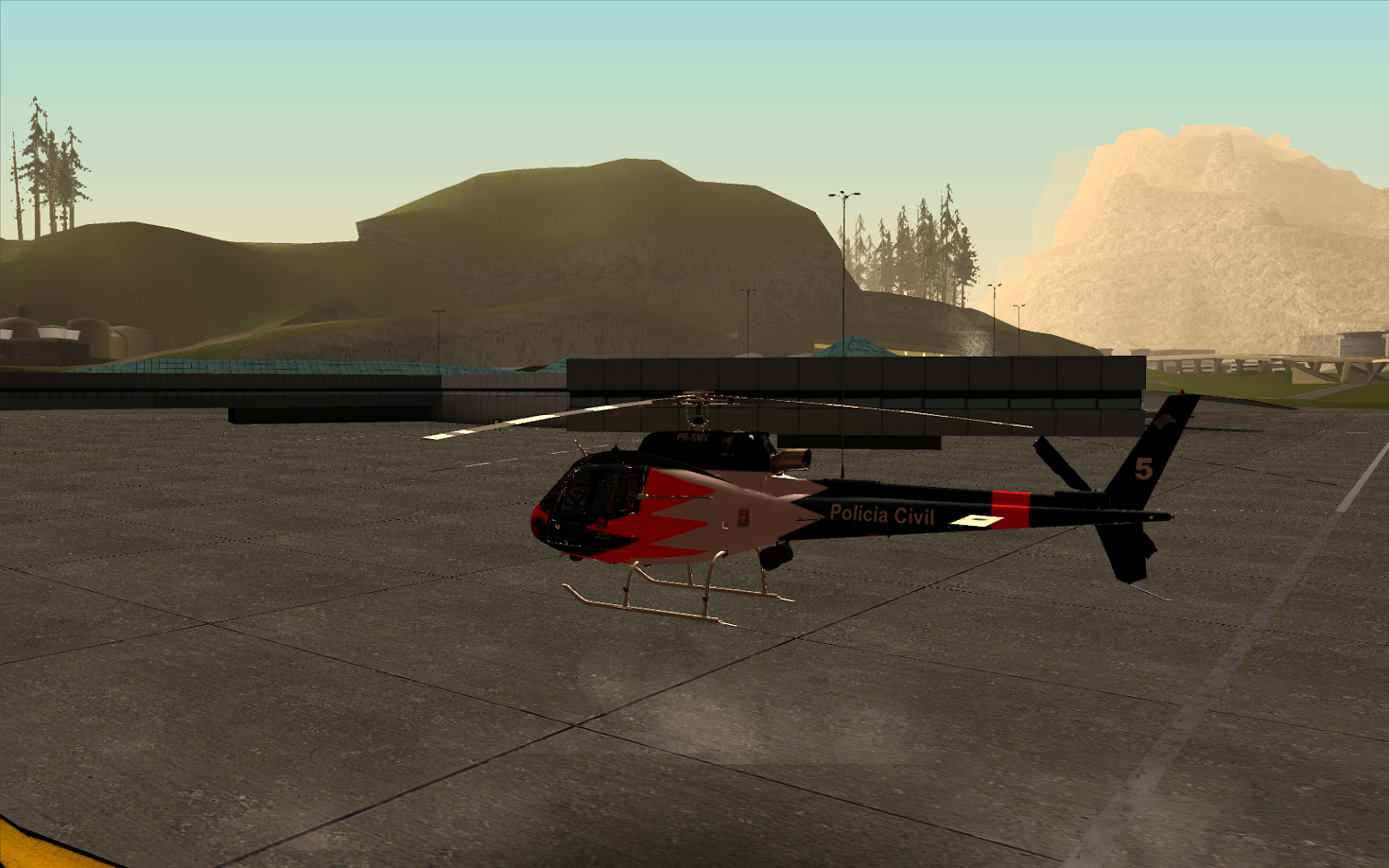 Mods GTA San Andreas: Helicoptero Policia - PR