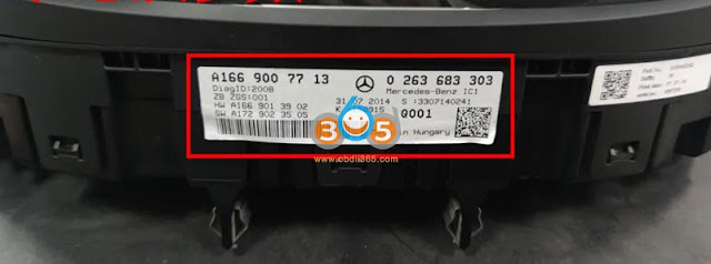 CG100 Change Benz GL400 X166 FBS4 Mileage via CAN Filter 5
