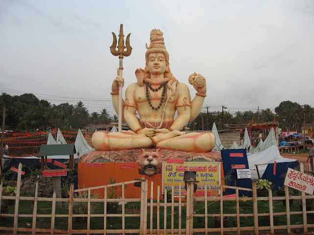 Shiva Statue has been shifted to new place