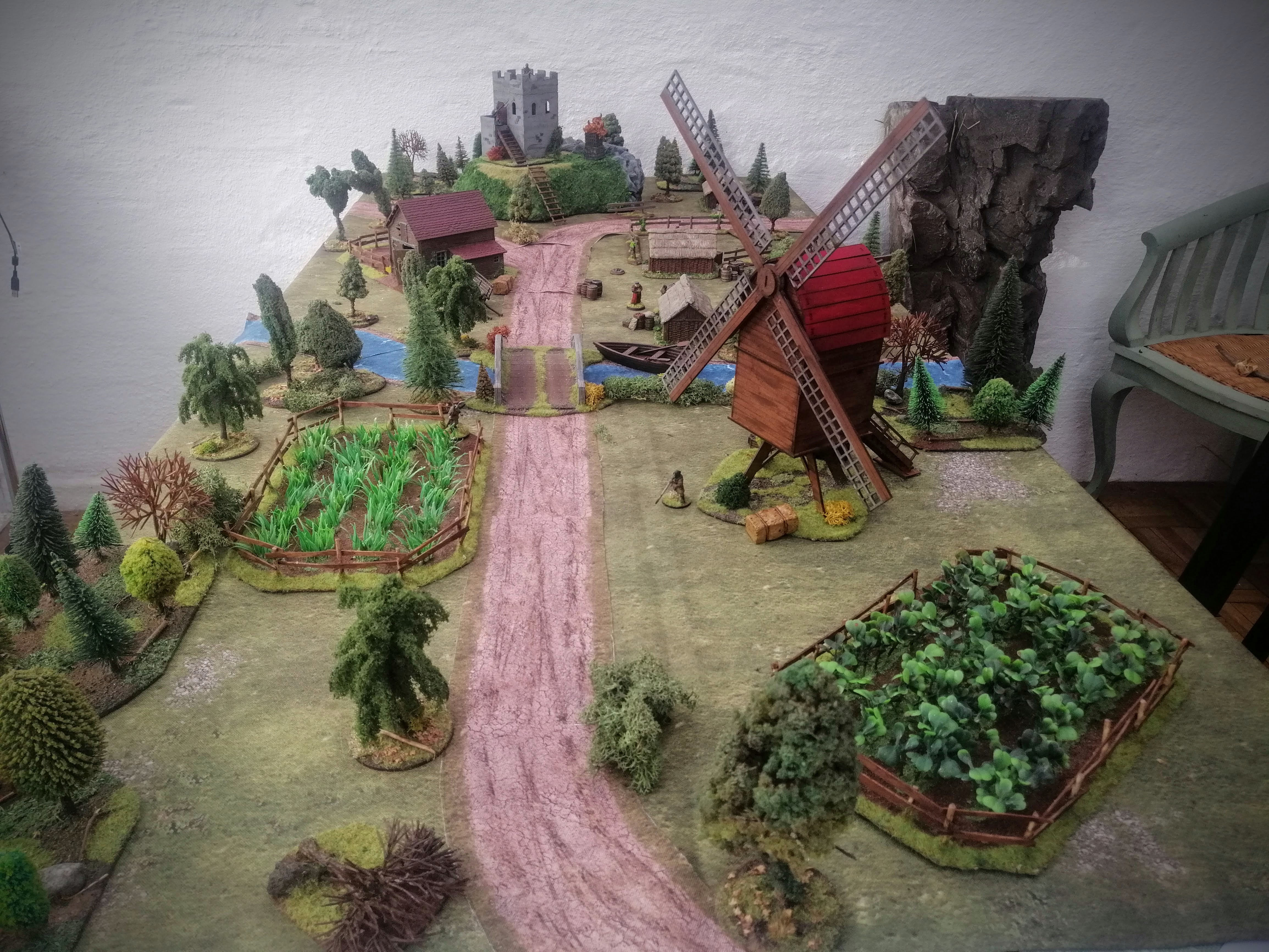 Bloodbeard's Garage Review and unboxing Tiny Wargames mats, rivers