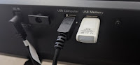 USB flashdrive port