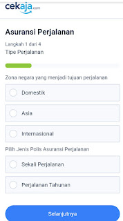 cara mengajukan asuransi perjalanan