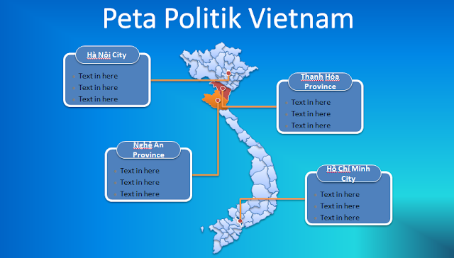 image: Slide 2 Template PPT Peta Vietnam