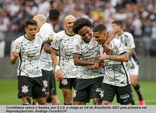www.seuguara.com.br/Corinthians/G4/Brasileirão 2021/34ª rodada/