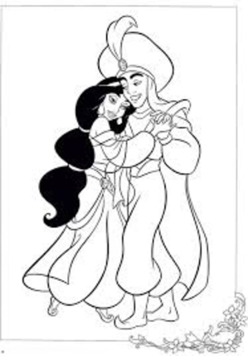 Aladdin Disney Coloring Pages For Kids >> Disney Coloring Pages
