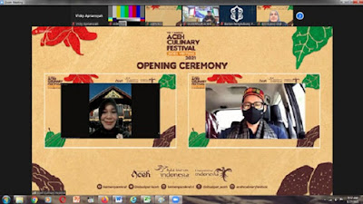 kemenkraf Hadirkan Aceh Culinary Festival, Acara Kuliner Virtual Pertama di Indonesia
