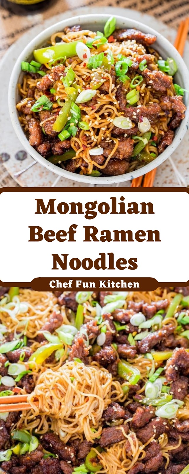 Mongolian Beef Ramen Noodles Mongolian Beef Ramen Noodles