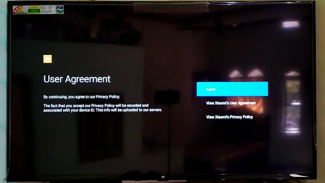user agreement in mi tv Agree user agreement in mi tv