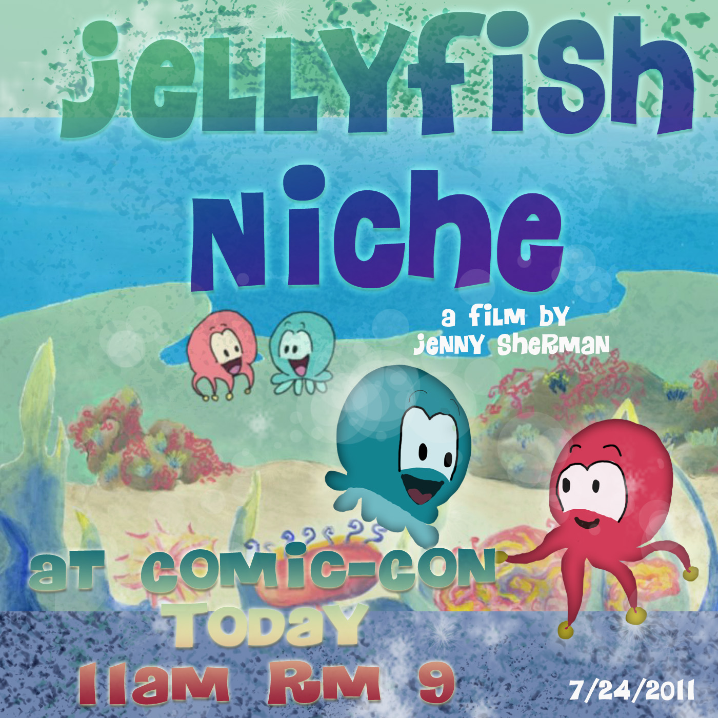 Jellyfish Niche at Comic Con Today