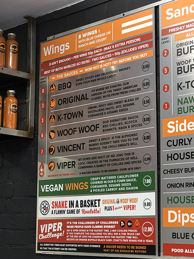 The best American buffalo wings in London Emily Jane Johnston