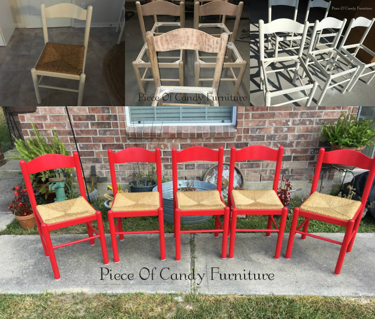 Piece Of Candy Furniture Red Kitchen Chairs.....