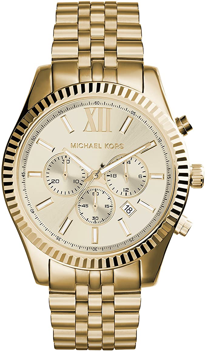 Michael Kors Lexington Chronograph Stainless Steel Watch