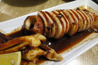 Miz Japanese Restaurant, squid