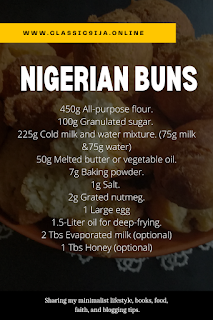 HOW TO MAKE NIGERIAN BUNS