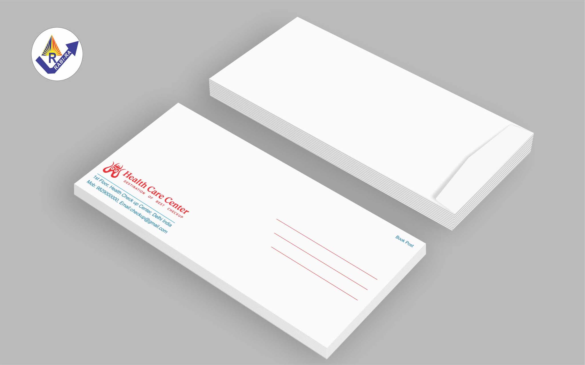 Print or Buy Online Envelope 10 x 4.50 Inch Two Color 100GSM Sunshine
