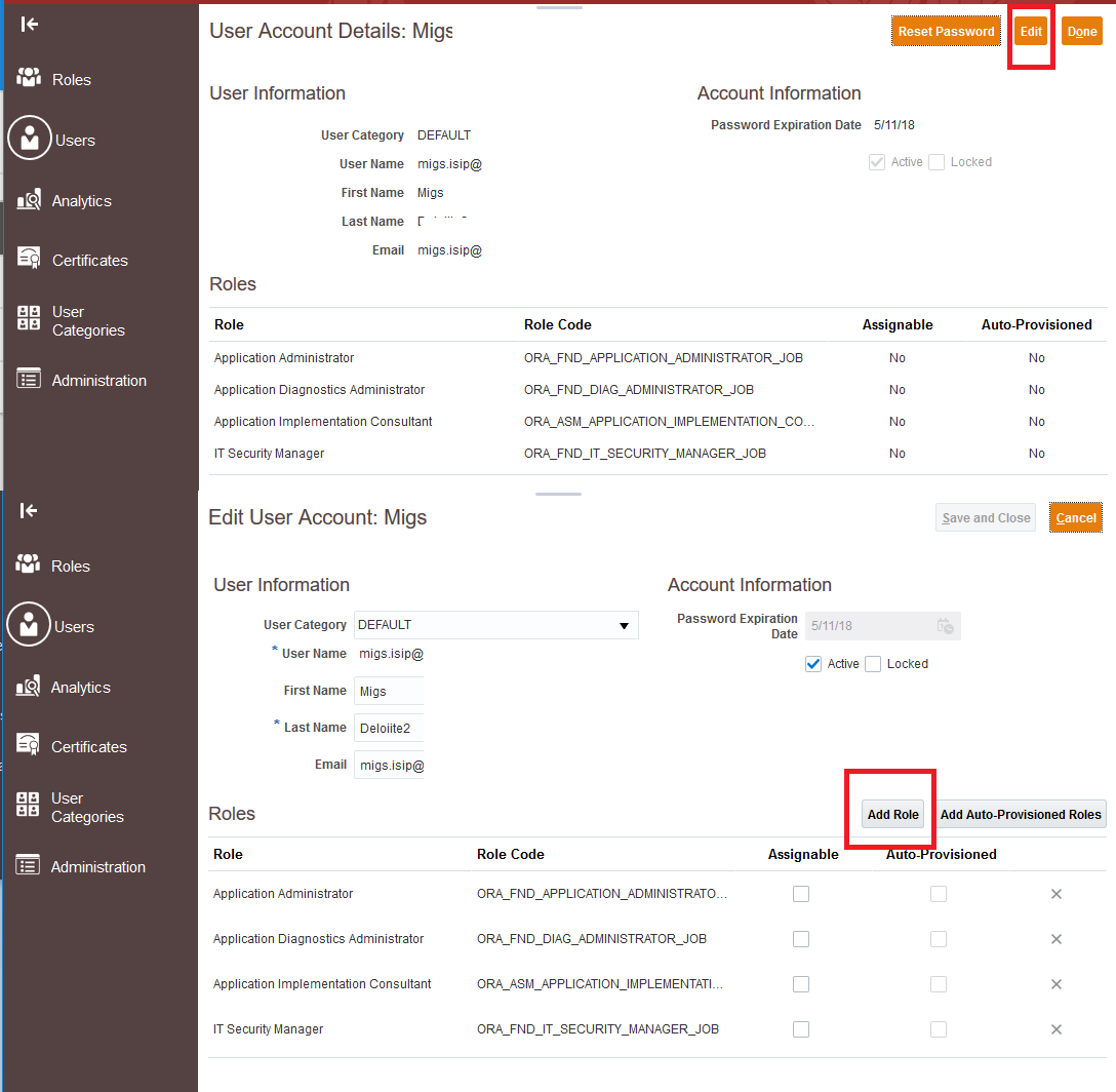 supplier site assignment table in oracle fusion