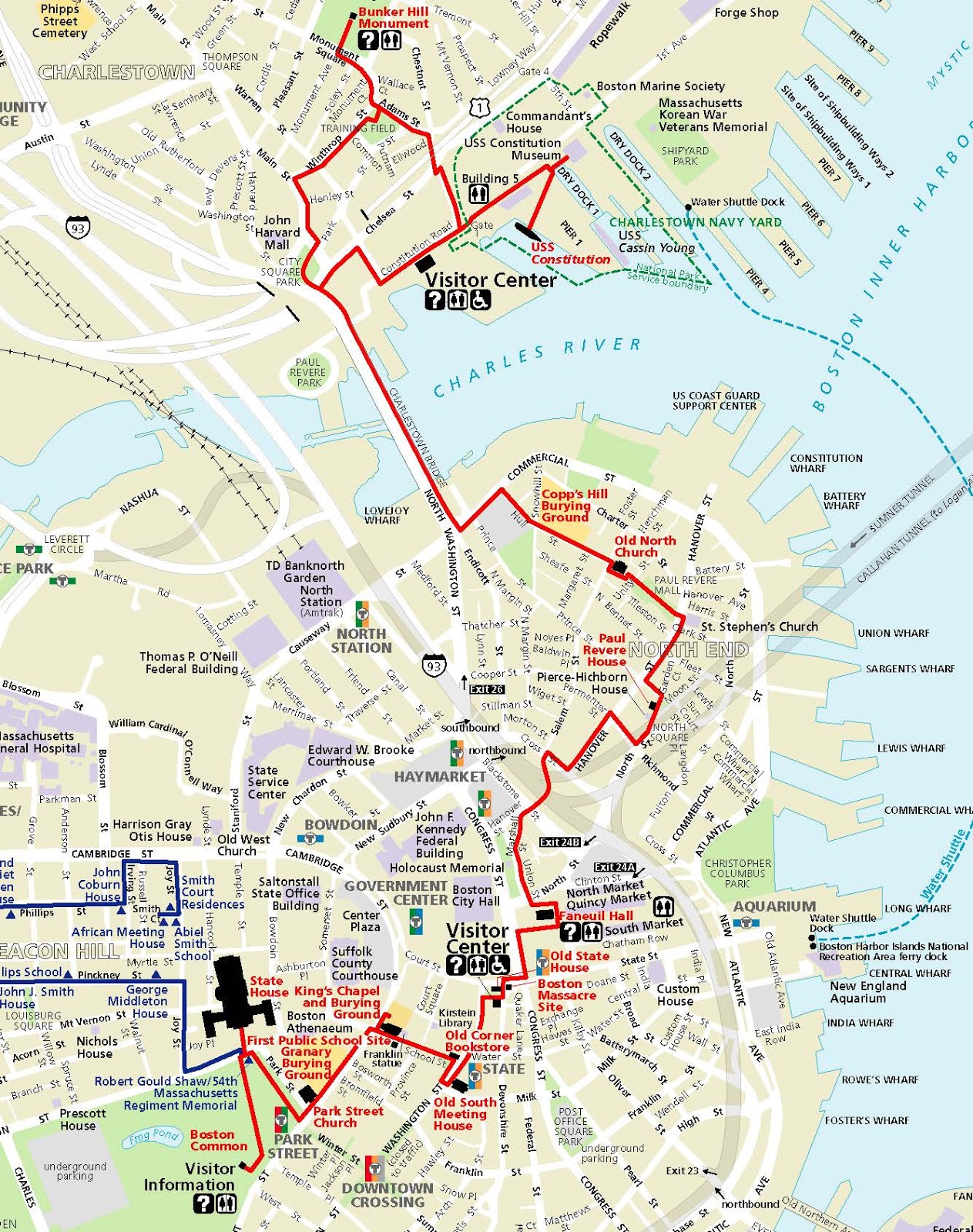 Boston Red Line Subway Map - United States Map