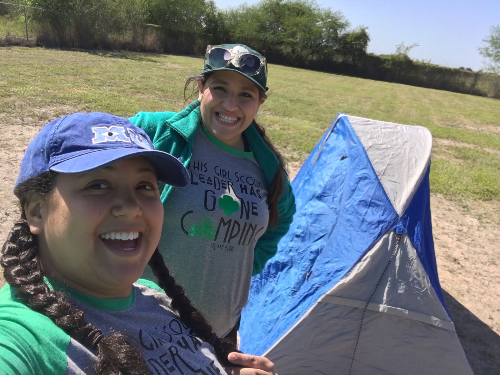 Ms Curly Texan Girl Scout Camp Training
