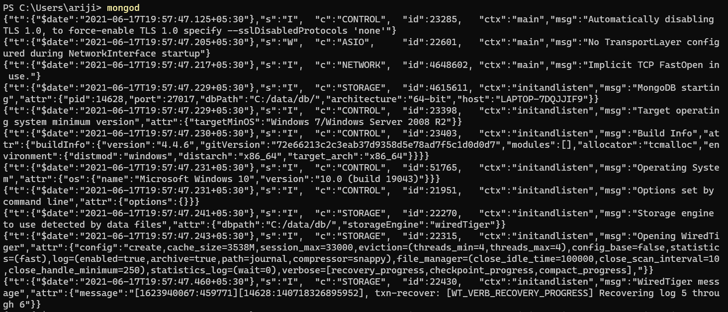 What Is Mongo Daemon? – how can I see what ports mongo is listening on ...