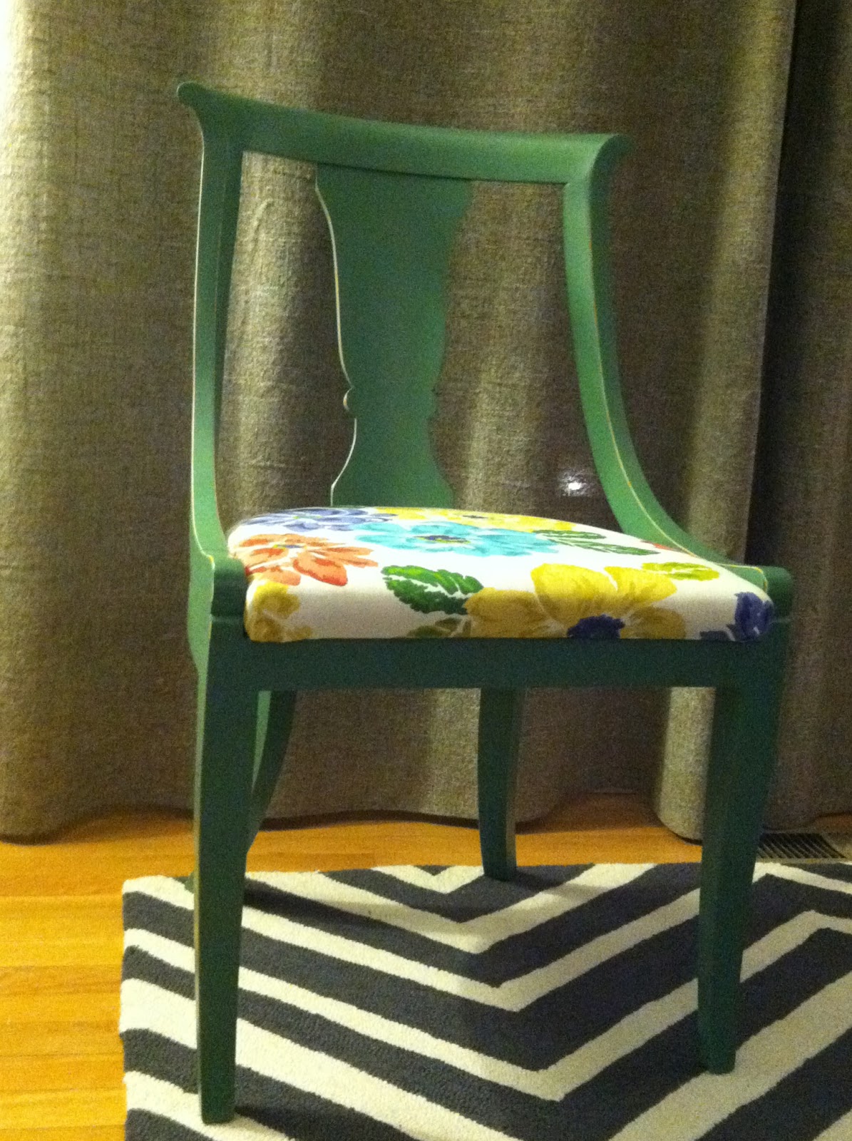 {Jessica Stout Design} {DIY} ReUpholstering a Chair