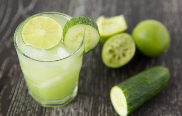 Cucumber Vodka Soda #summer #drinks
