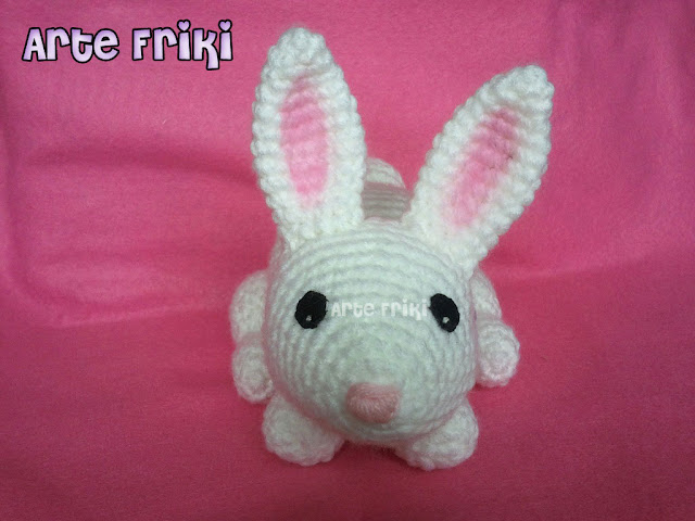 conejo amigurumi rabbit bunny campo peluche crochet ganchillo muñeco