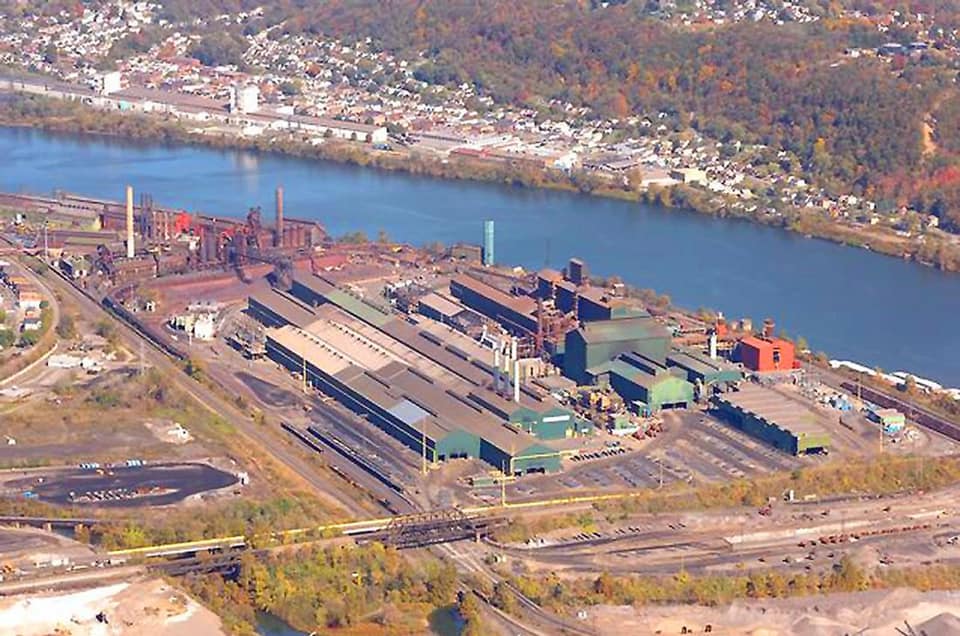 Towns and Nature Mingo Junction, OH 1872 JSW South/Wheeling