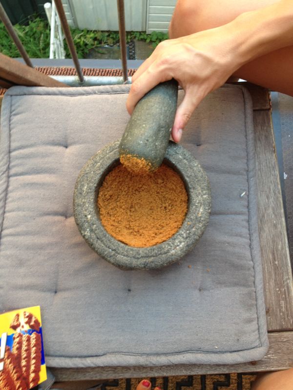 The travel recipe. Bagels and beans cheesecake!