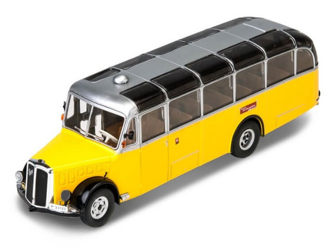 Coleção Ônibus do Mundo 1:43, saurer l4c 1:43