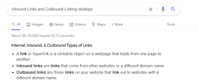 internal inbound and outbound links for seo