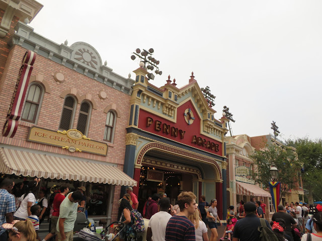 Disneyland Penny Arcade Main Street USA